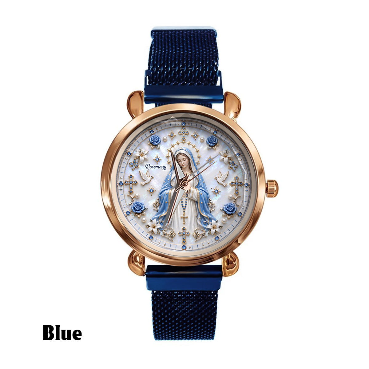 Gläubige - Personalisierte Christliche Damenarmbanduhr
