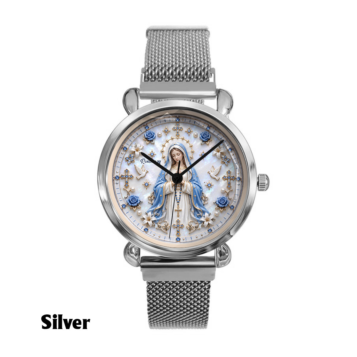 Gläubige - Personalisierte Christliche Damenarmbanduhr