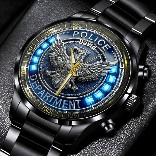 Service de police - Montre-bracelet personnalisée pour policier