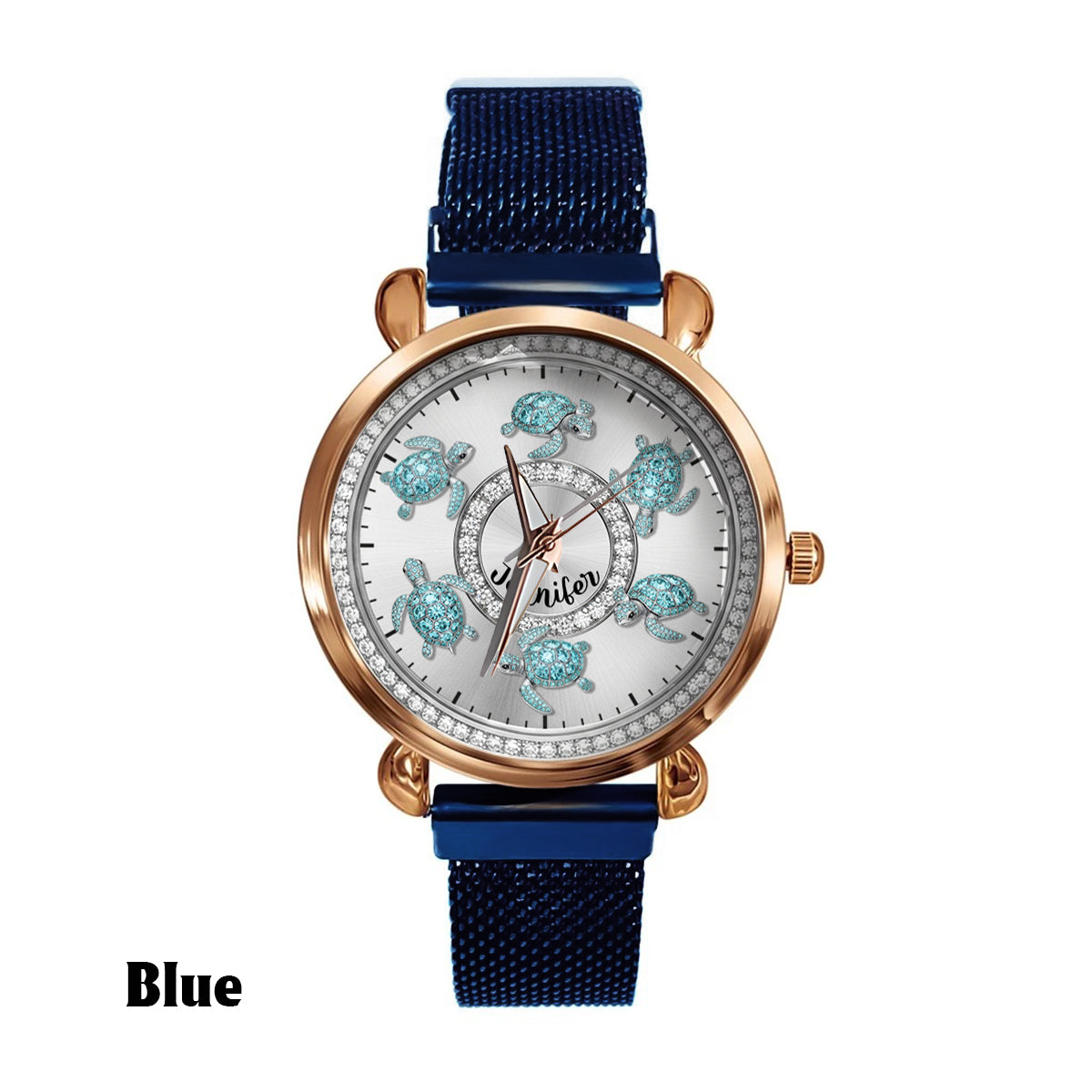 Love Turtles - Personalized Turtle Women Hand Watch