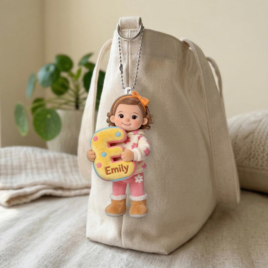 Custom Any Photo - Personalized Kid Plush Keychain