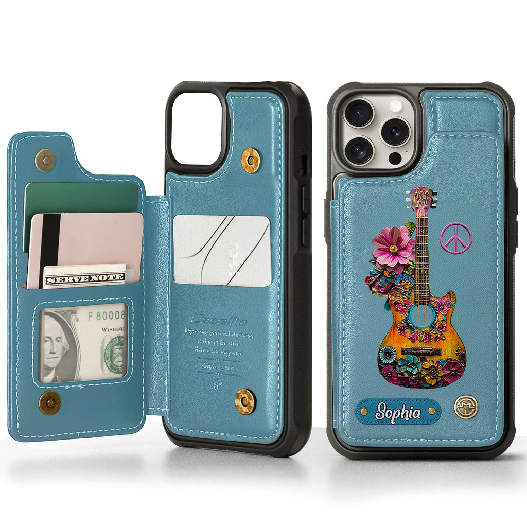Hippie Soul - Personalized Hippie Wallet Phone Case