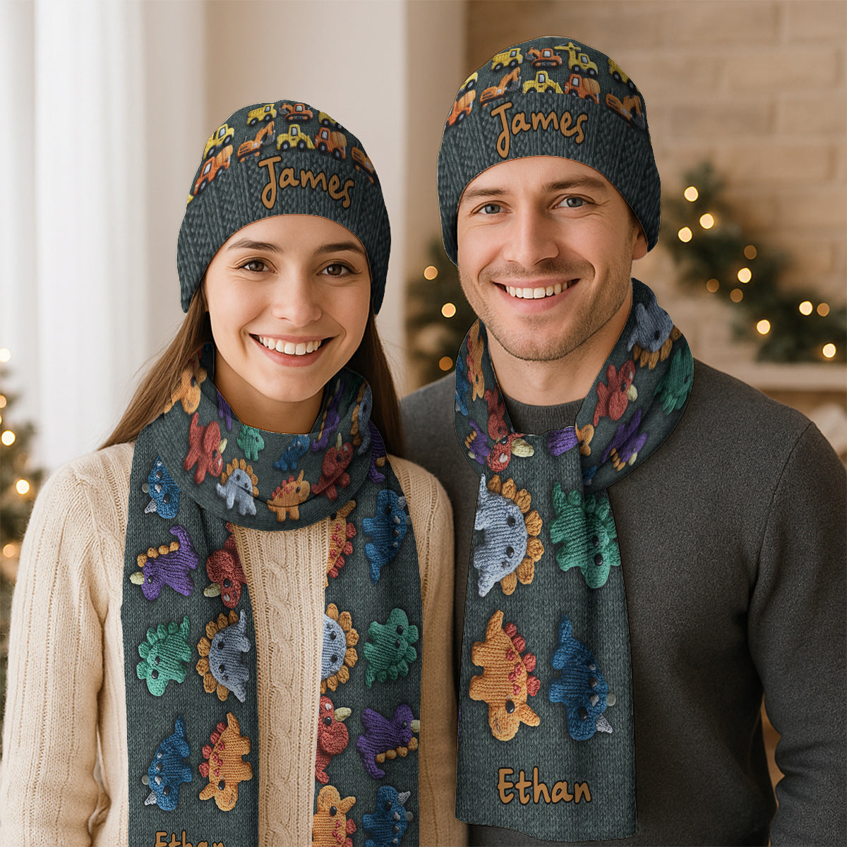 Personalized Winter Beanie Hat for Kids - Perfect for Snow Days & Trips