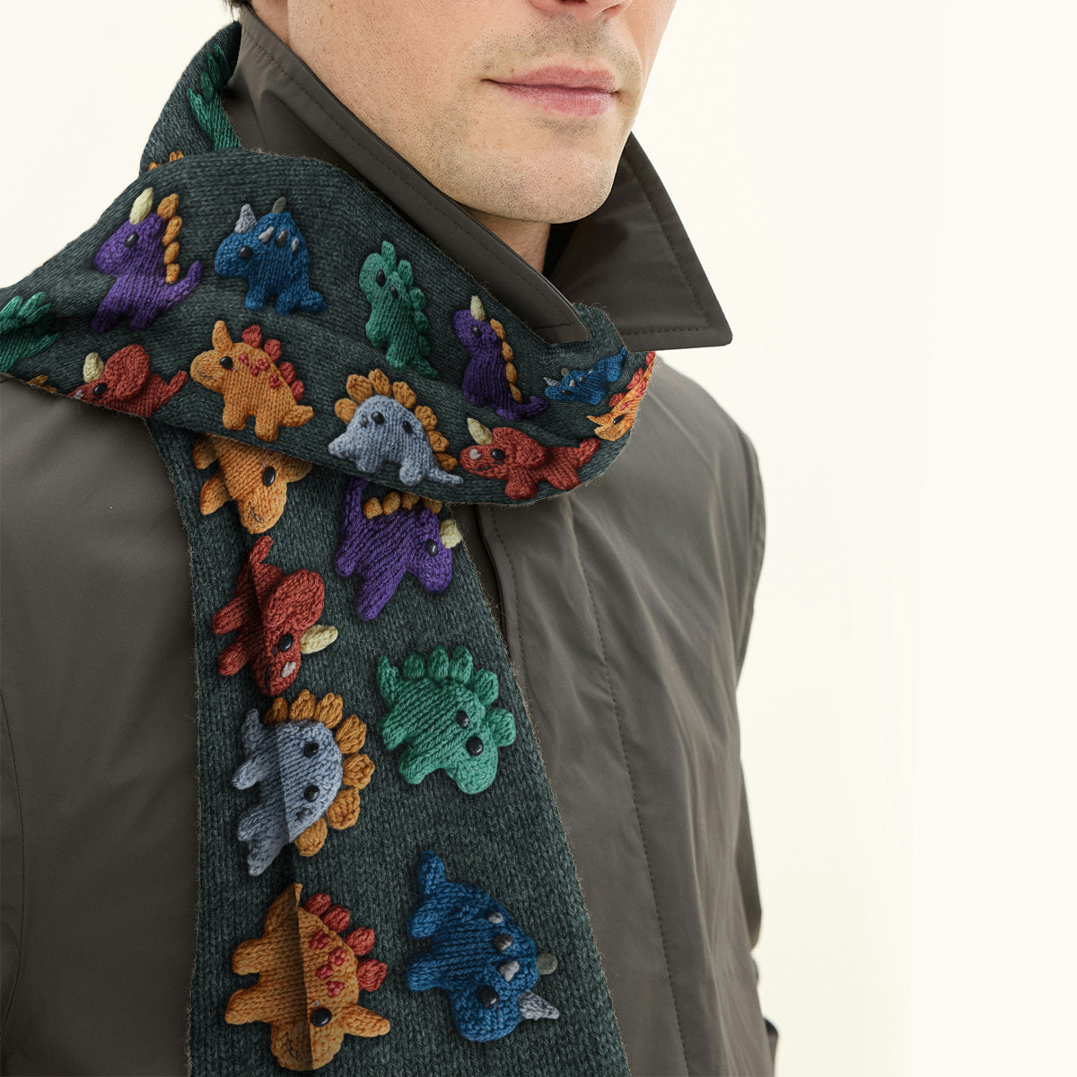 Personalized Winter Gift for Kids - Perfect for Snow Days & Trips - Personalized Kid Knitted Scarf