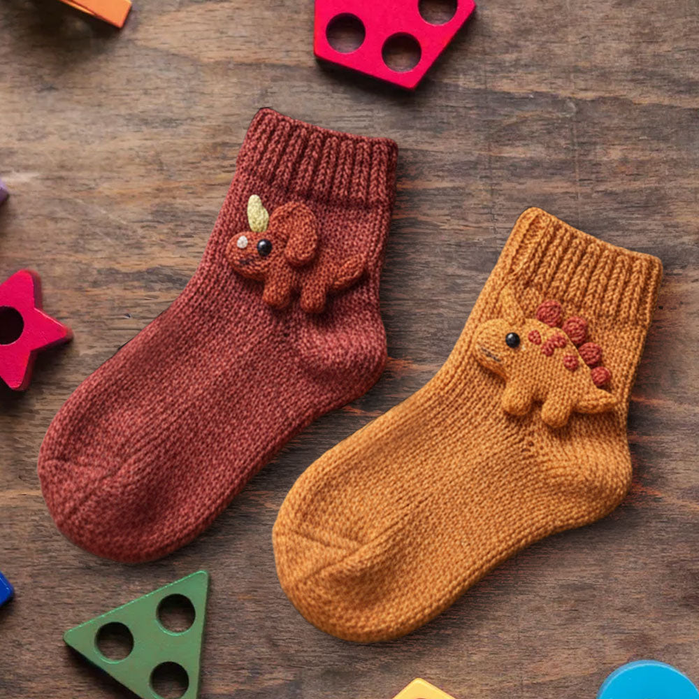 Dinosaur - Personalized Kid Socks