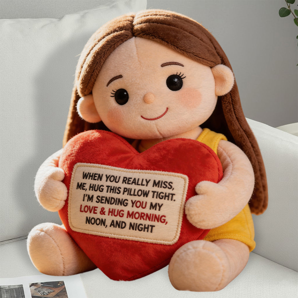 Memorial Gift For Lost Of Loved Ones - Personalized Memorial Faux Fur Shaped Pillow