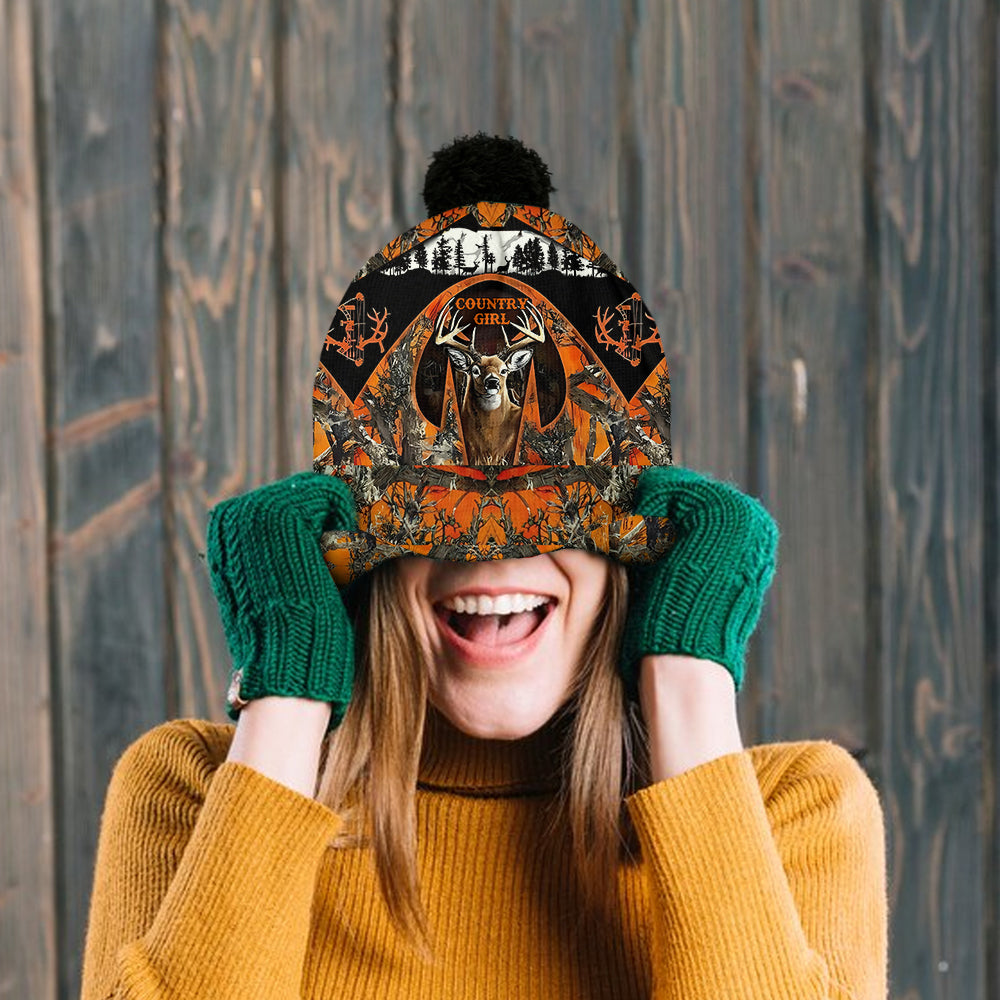 Bonnet de chasse personnalisé Country Girl
