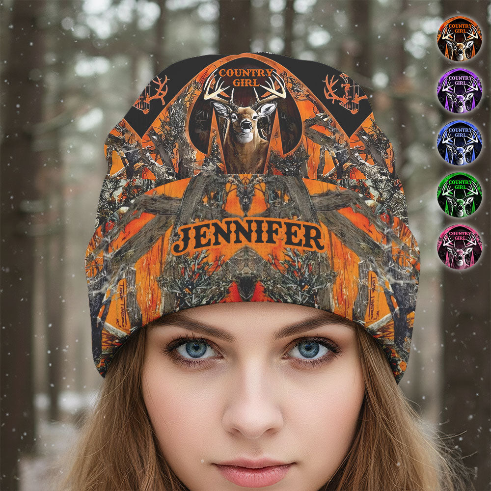Bonnet de chasse personnalisé Country Girl