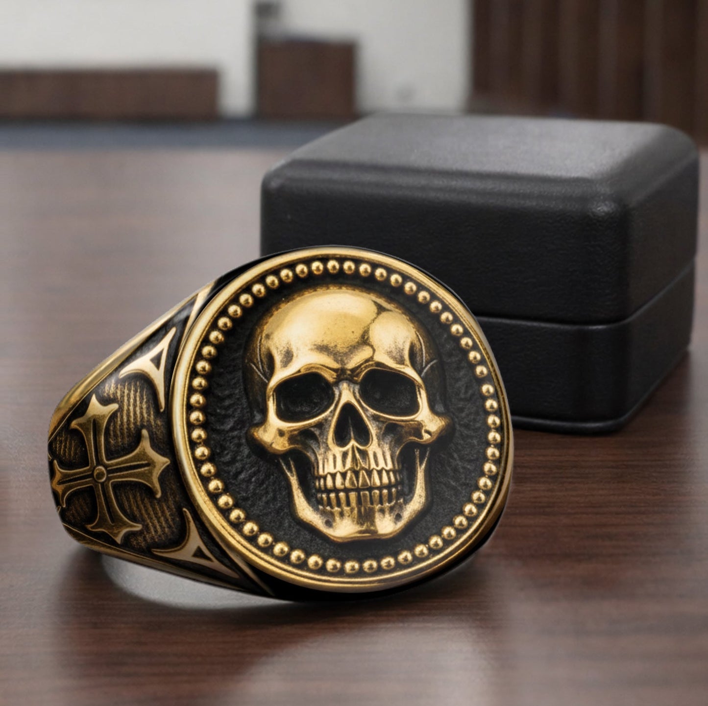 Cool Skull - Personalized Skull Signet Ring