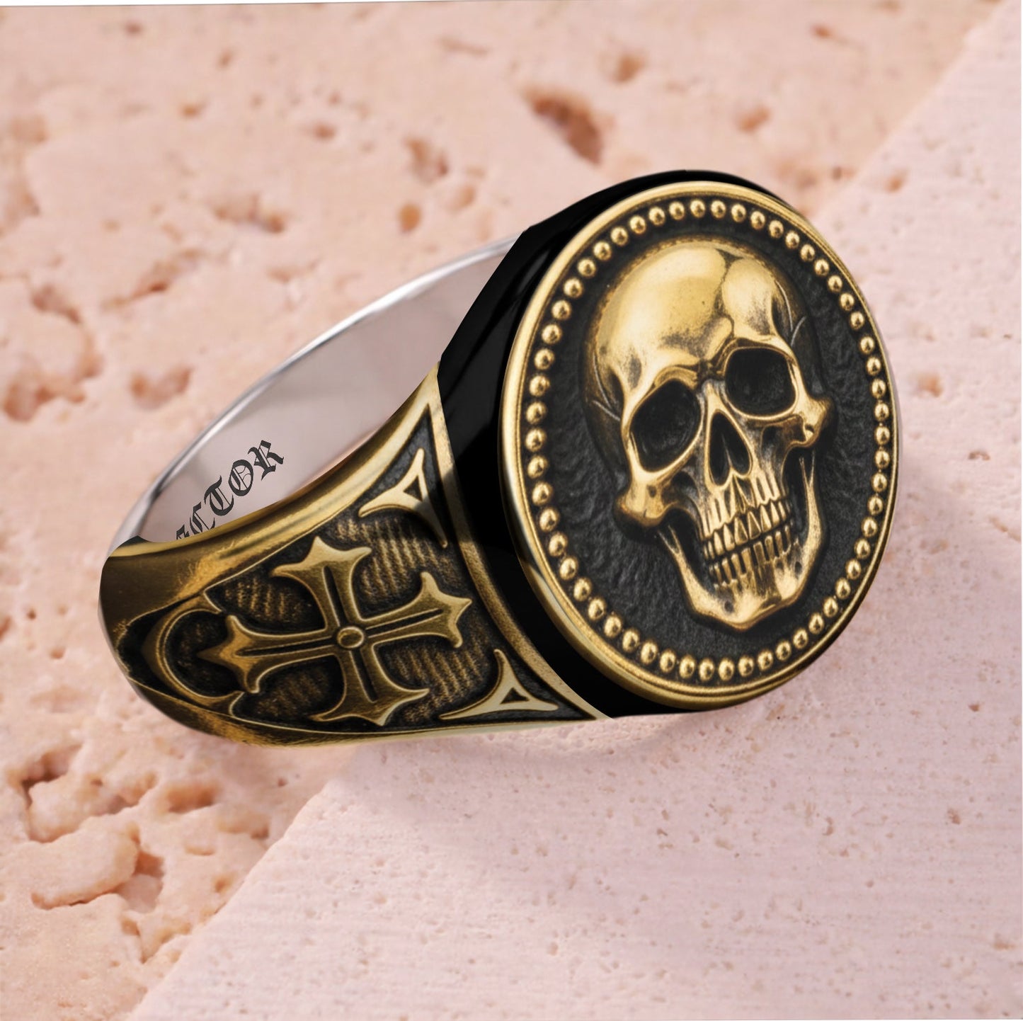 Cool Skull - Personalized Skull Signet Ring