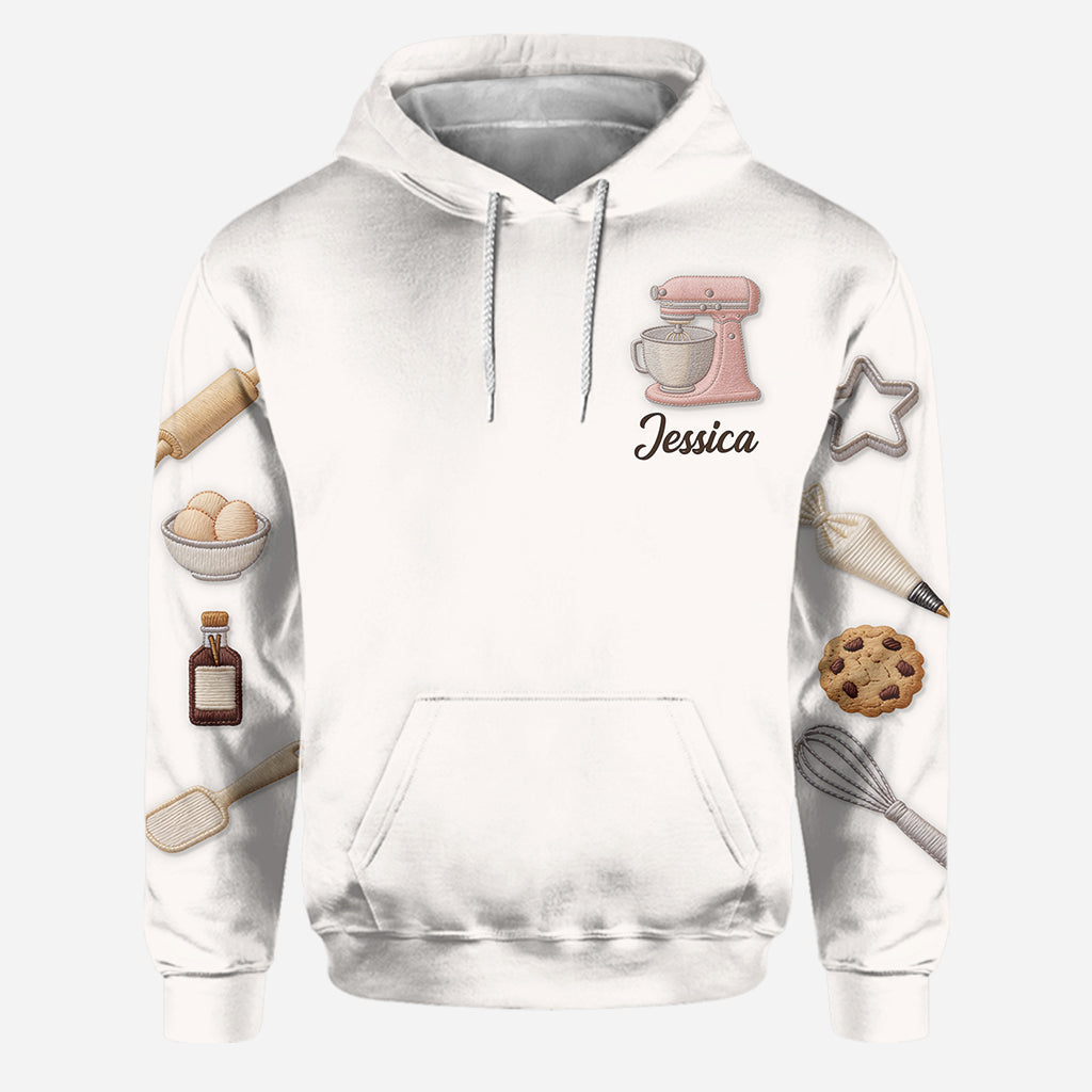 Love Baking - Personalized Baking Hoodie and Leggings