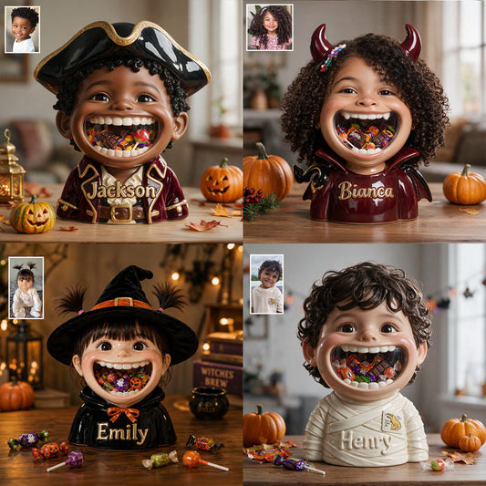 Candy Chomper - Personalized Kid Acrylic Pot