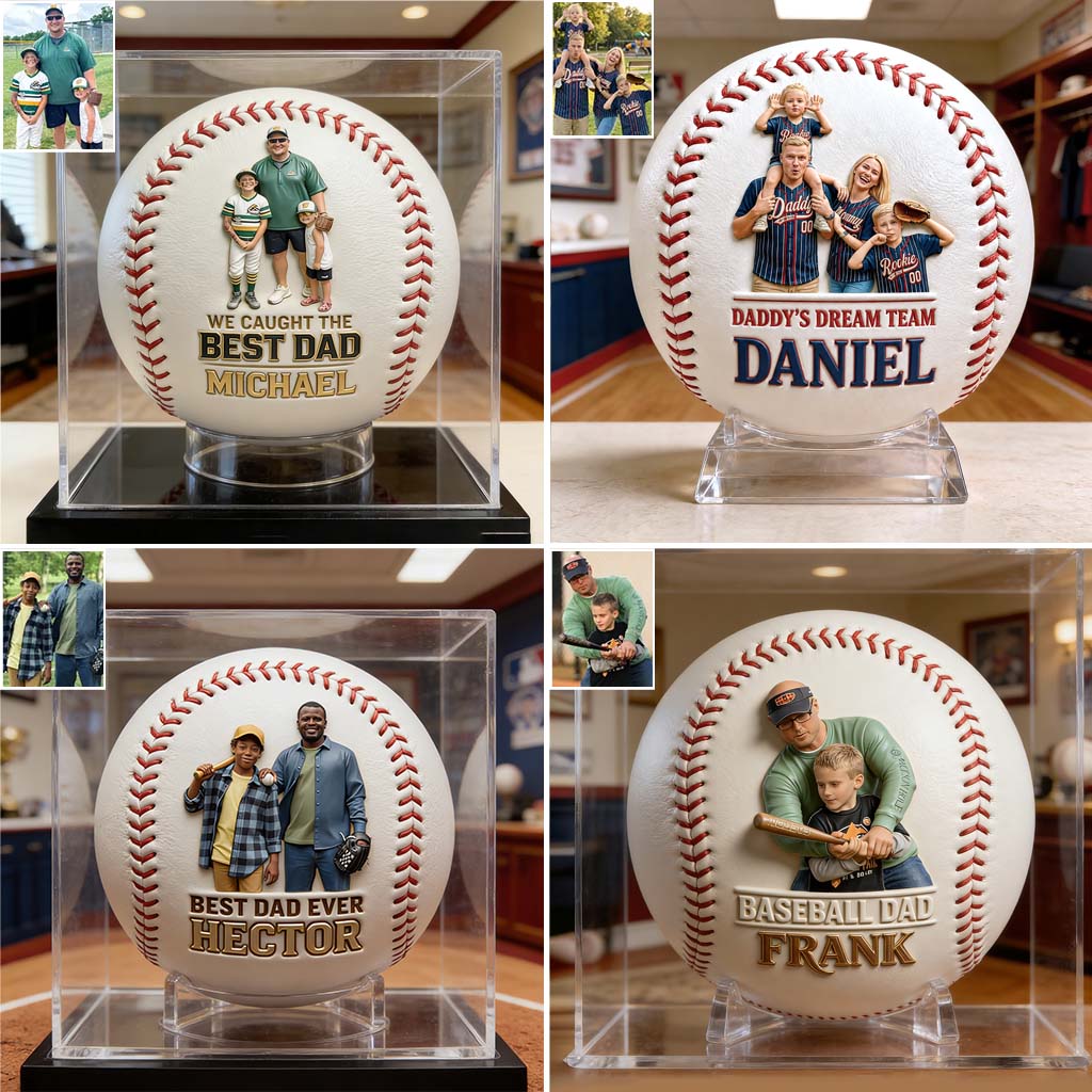Baseball Dad - Personalisierter Baseball Multi-Sport Ball