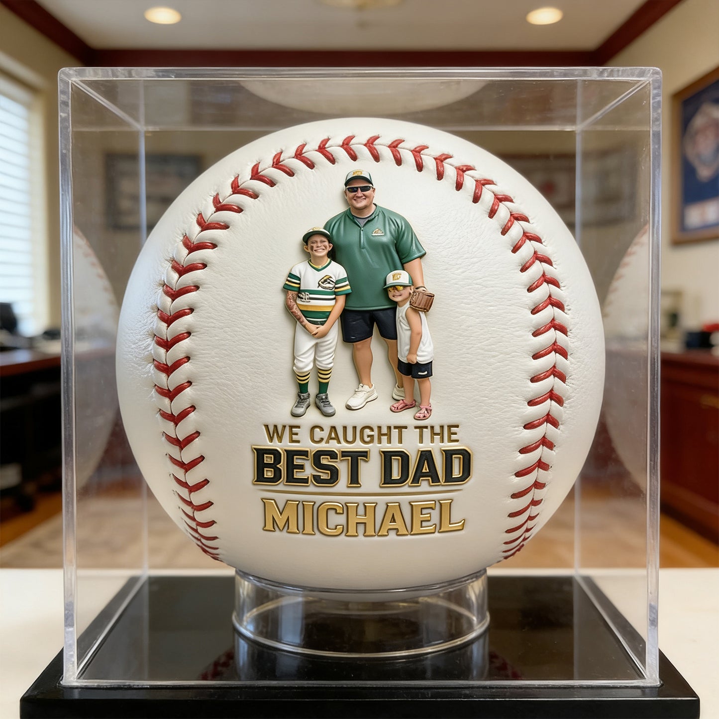 Baseball Dad - Personalisierter Baseball Multi-Sport Ball