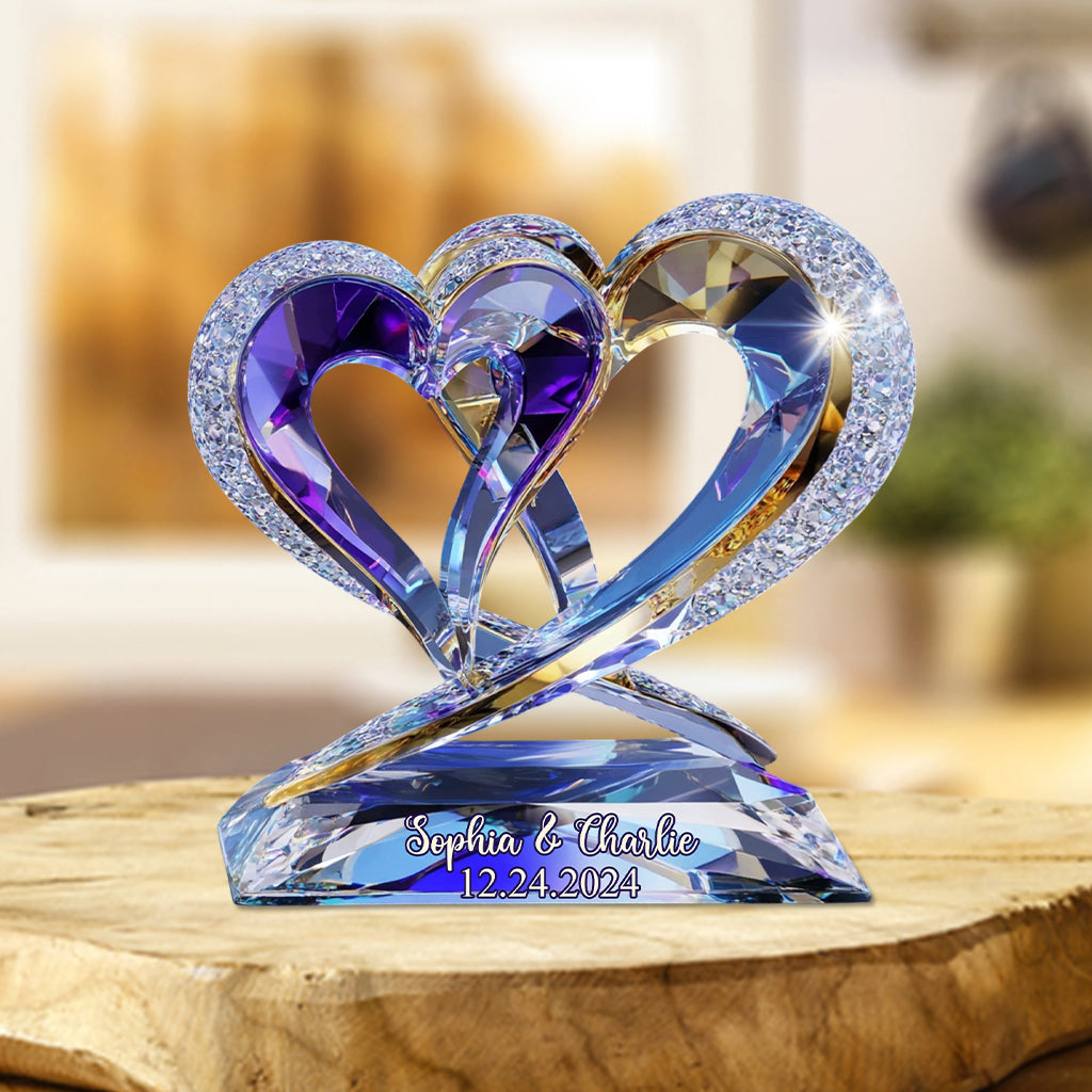 You And Me We Got This - Personalized Couple Custom Shaped Acrylic Plaque