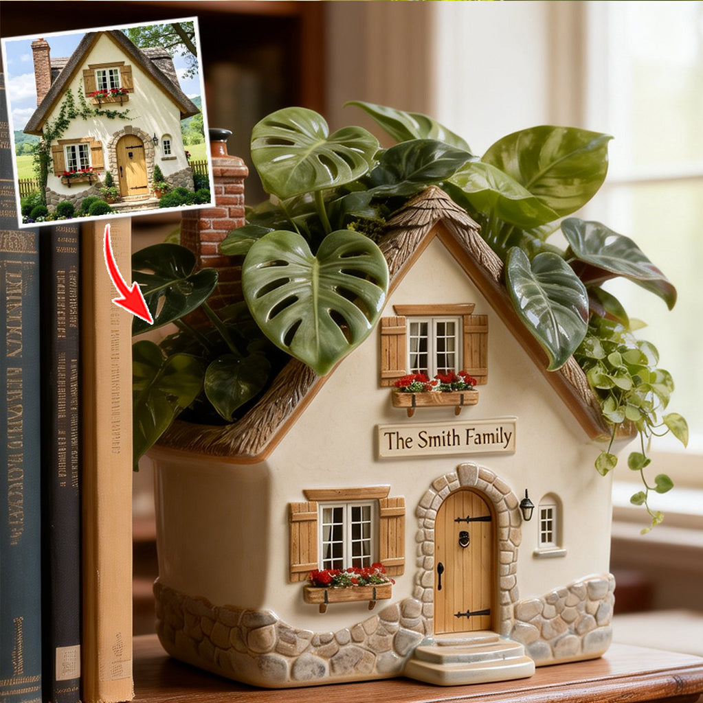 Home Sweet Home - Personalized Gardening Acrylic Pot