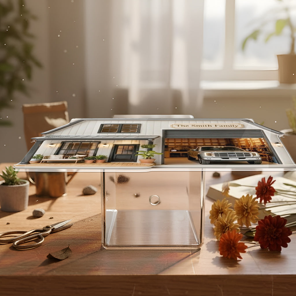 Home Sweet Home - Personalized Gardening Acrylic Pot