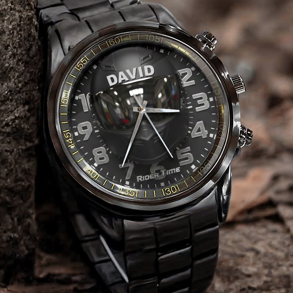 Rider Time - Personalized Biker Hand Watch