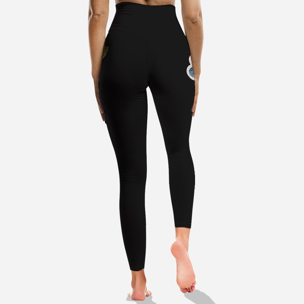 Monat der Schwarzen Geschichte – Personalisierter Hoodie und Leggings im afroamerikanischen Stil