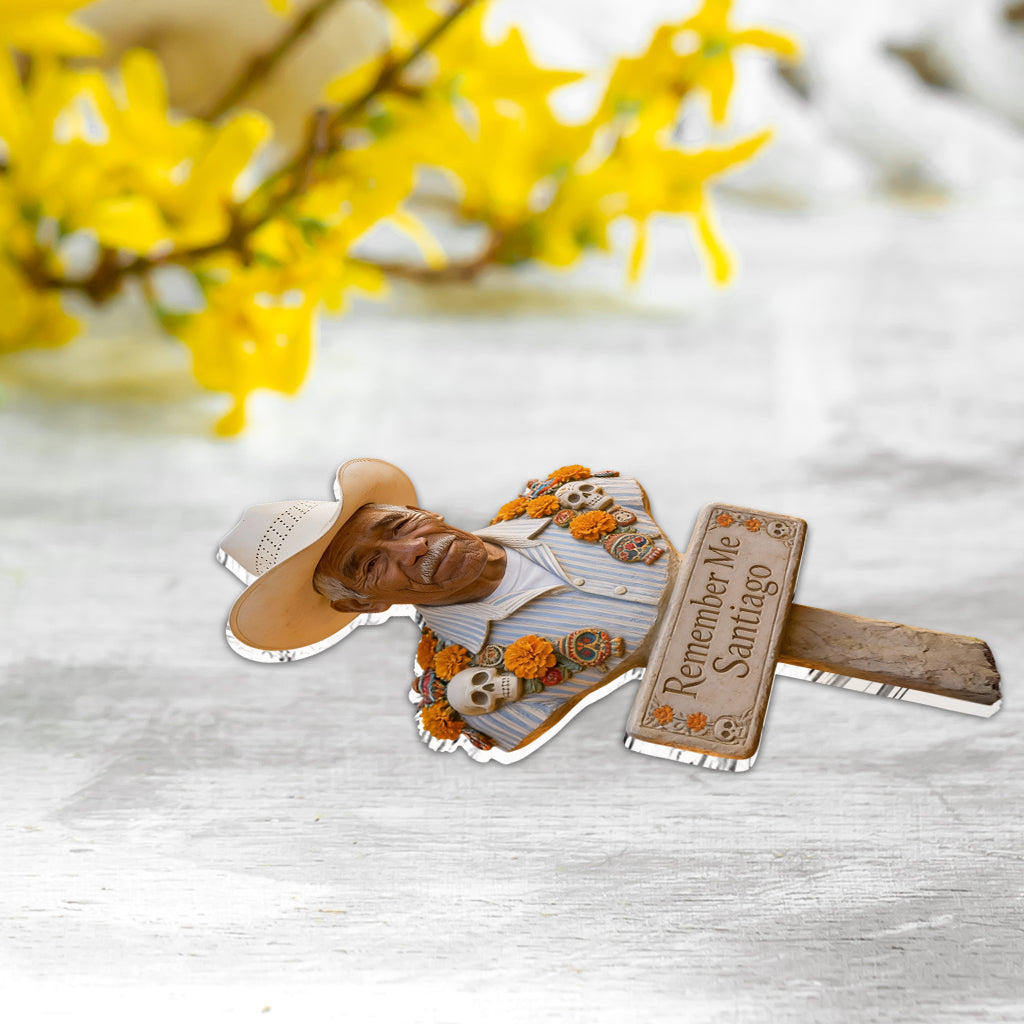 Remember Me Custom From Any Photo - Personalized Memorial Acrylic Garden Sign/ Acrylic Plaque Sign