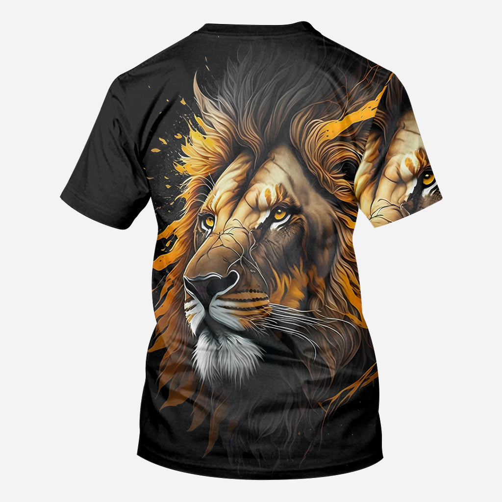 Papa Lion - Personalized Father All Over Shirt