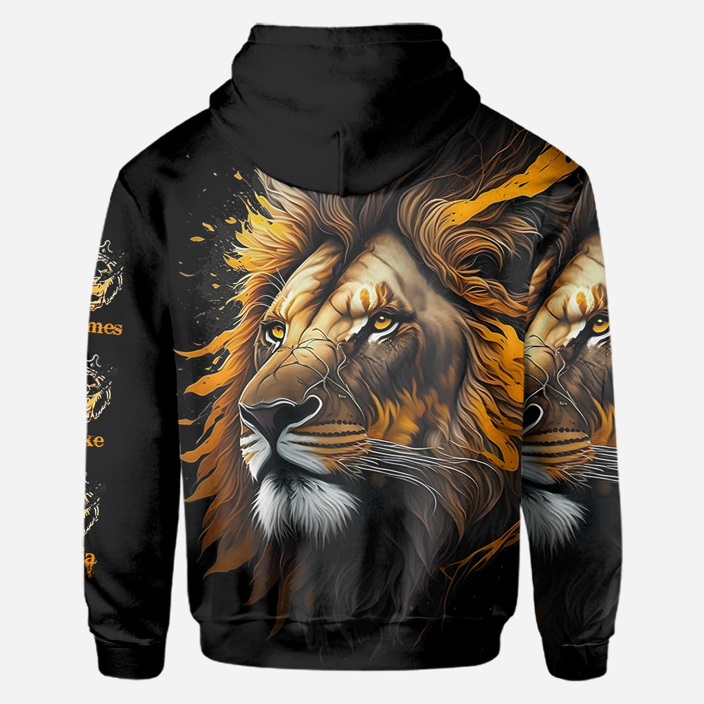 Papa Lion - Personalized Father All Over Shirt