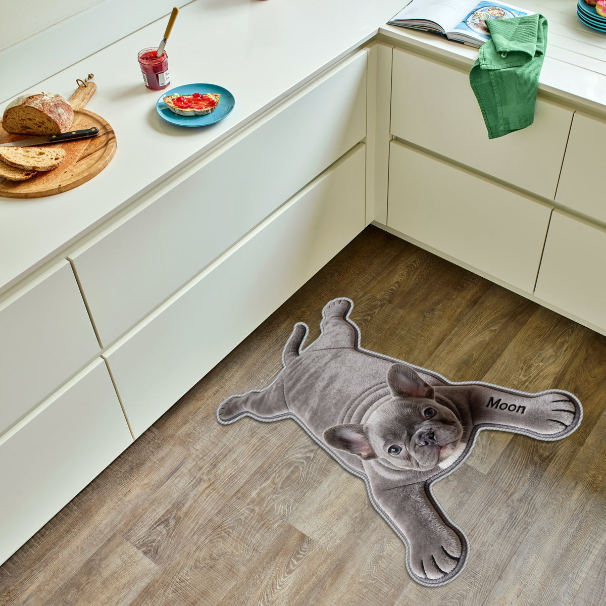 Any Pet Photo - Personalized Dog Non-Slip Tufted Rug