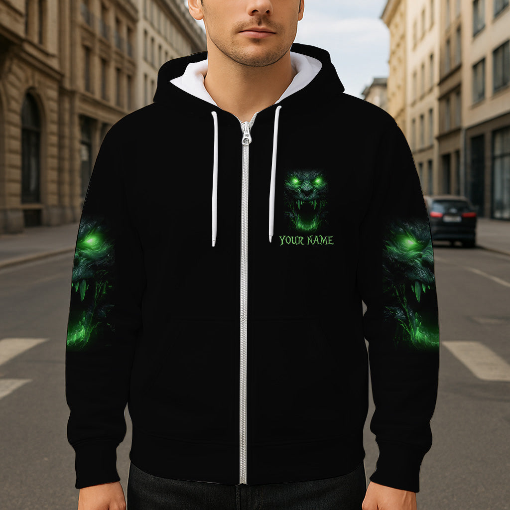 Glowing Skull - Personalized Skull All Over Shirt