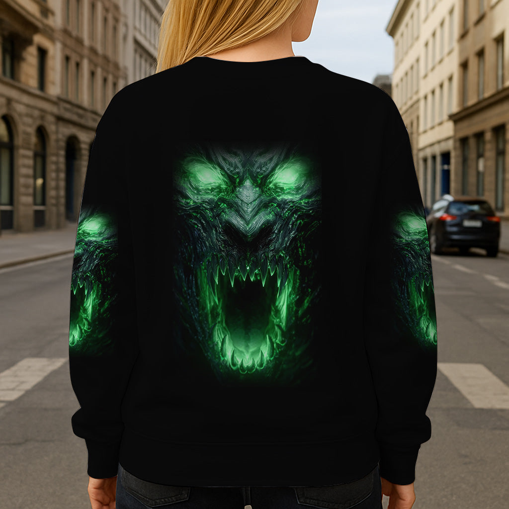 Glowing Skull - Personalized Skull All Over Shirt