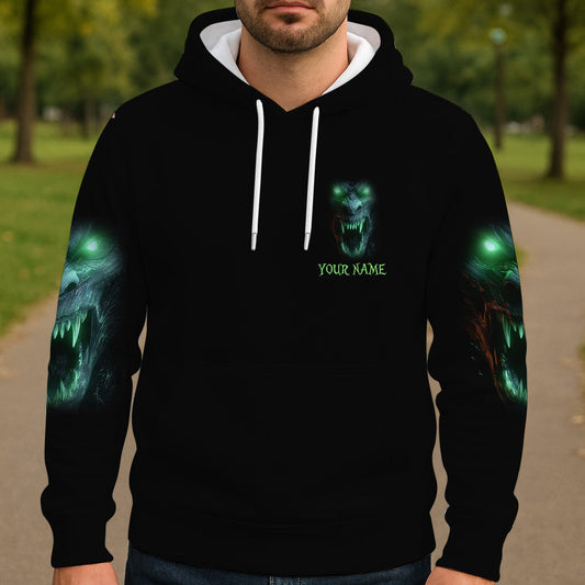 Glowing Skull - Personalized Skull All Over Shirt