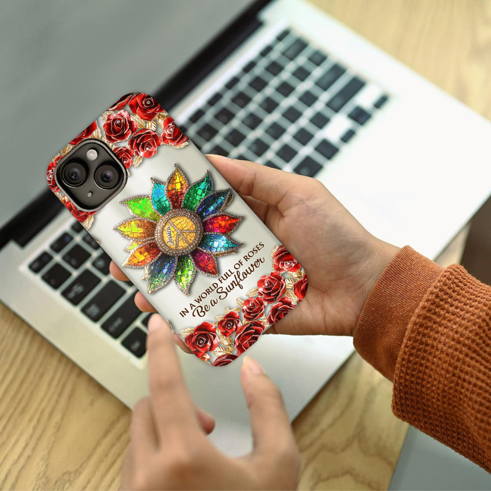 Hippie Soul - Personalized Hippie Full Print Phone Case