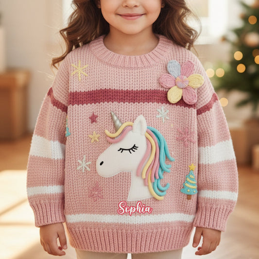 Perfect Sweater For Kids - Personalized Kid Ugly Sweater