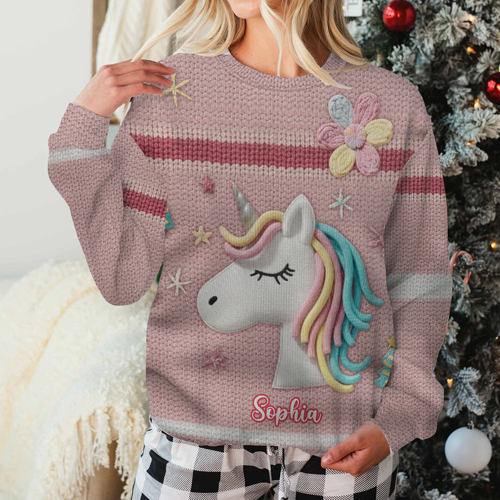 Perfect Sweater For Kids - Personalized Kid Ugly Sweater
