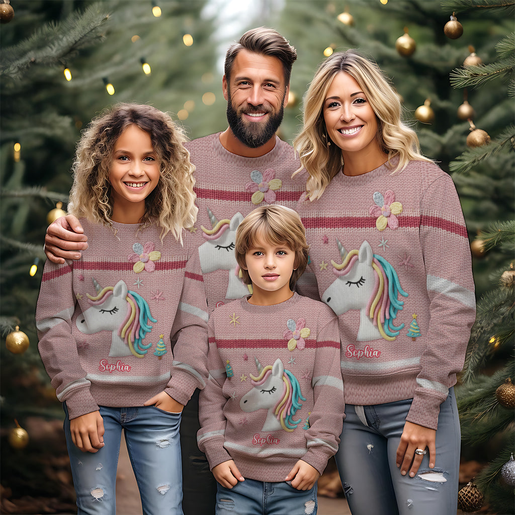 Perfect Sweater For Kids - Personalized Kid Ugly Sweater