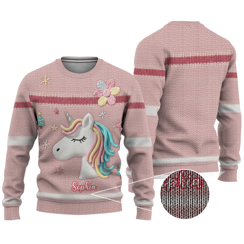 Perfect Sweater For Kids - Personalized Kid Ugly Sweater