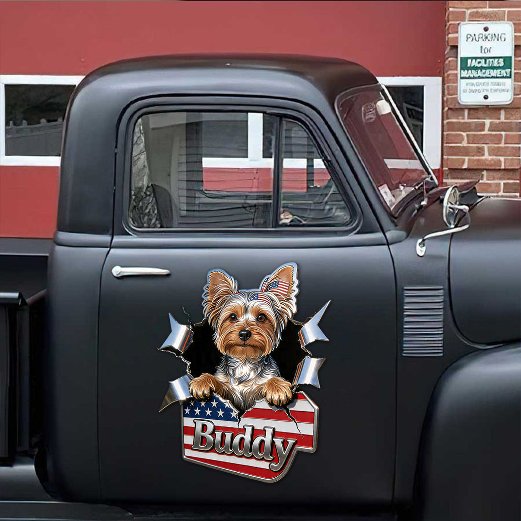 Peeking Pets - Personalisierter Hundedekor Full
