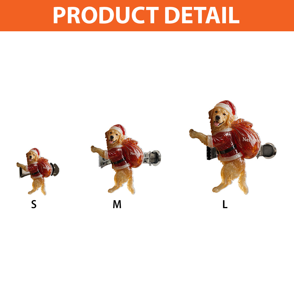 Merry Dogmas - Personalized Dog Curtain Tieback