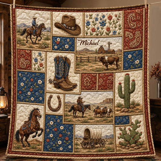 Love Western - Personalized Western Outfit Blanket
