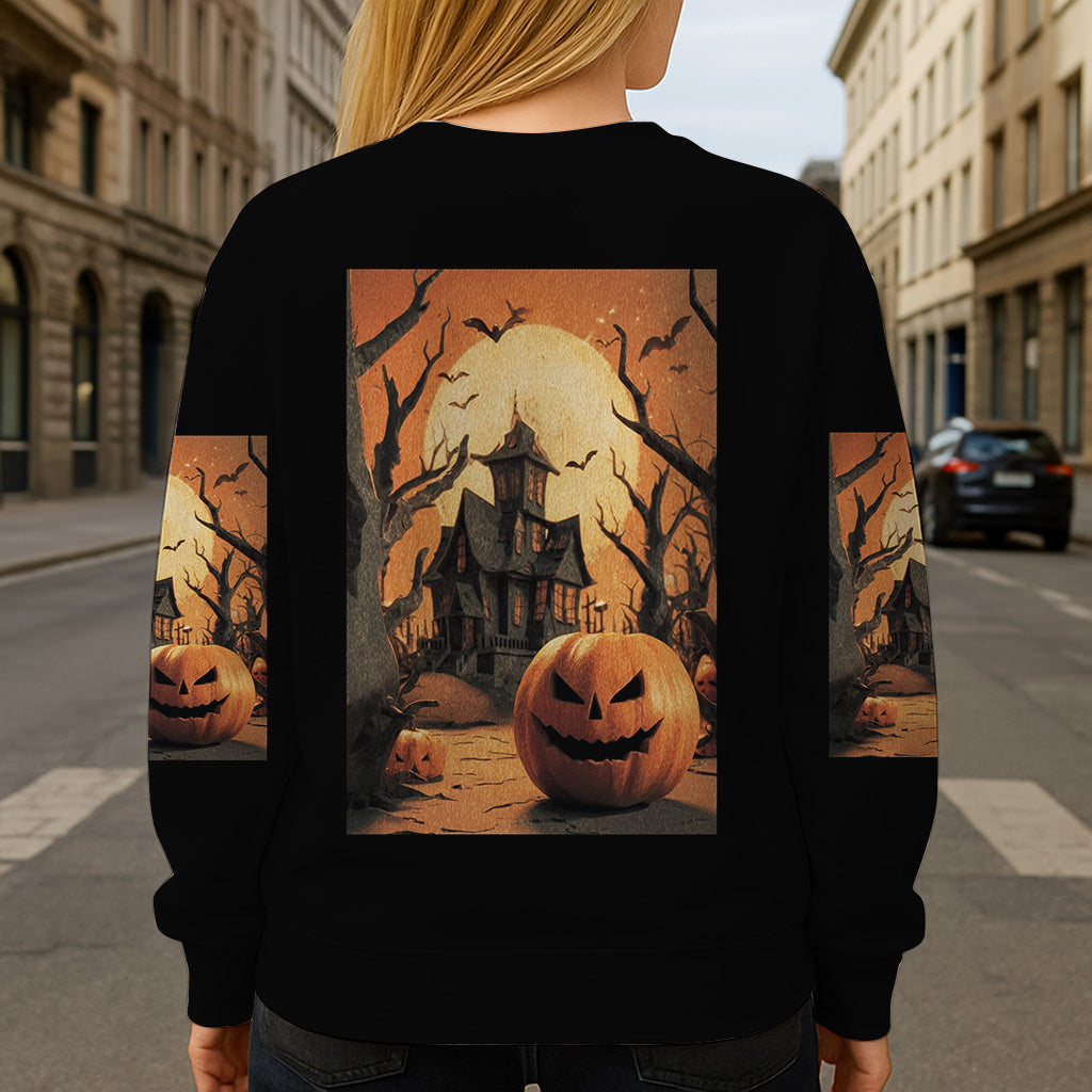 Halloween Castle - Personalized Halloween All Over Shirt