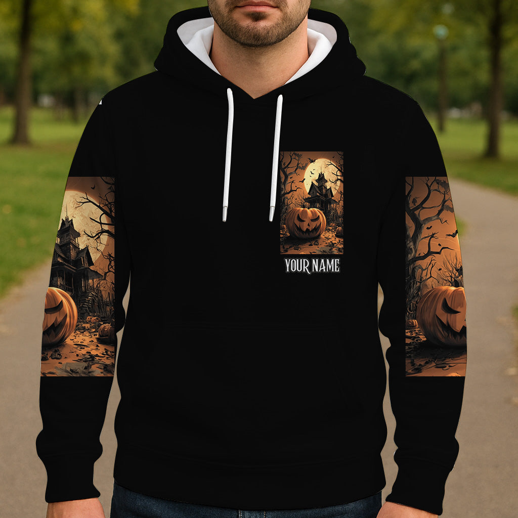 Halloween Castle - Personalized Halloween All Over Shirt