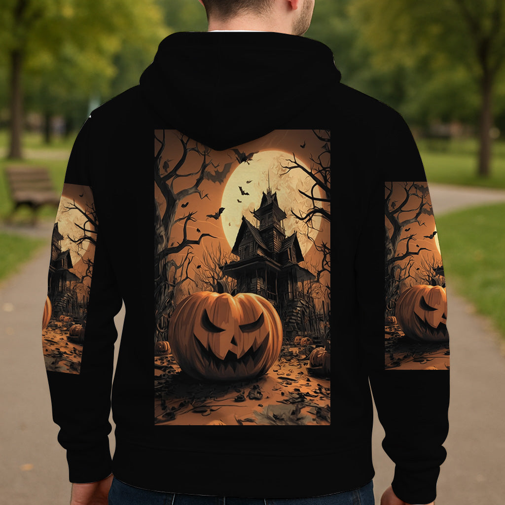 Halloween Castle - Personalized Halloween All Over Shirt