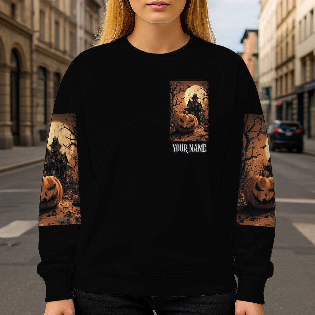 Halloween Castle - Personalized Halloween All Over Shirt
