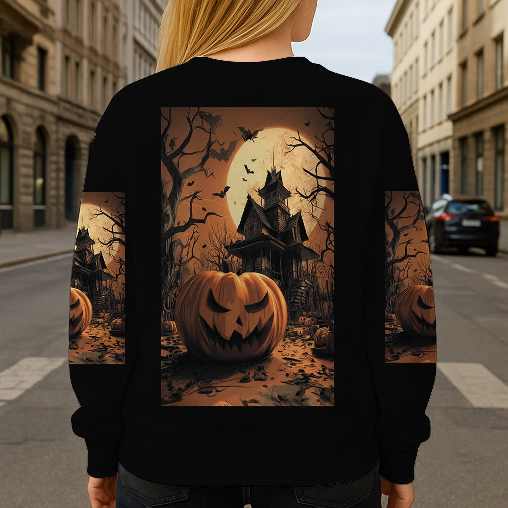 Halloween Castle - Personalized Halloween All Over Shirt