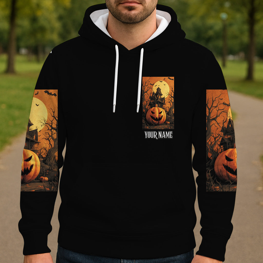 Halloween Castle - Personalized Halloween All Over Shirt