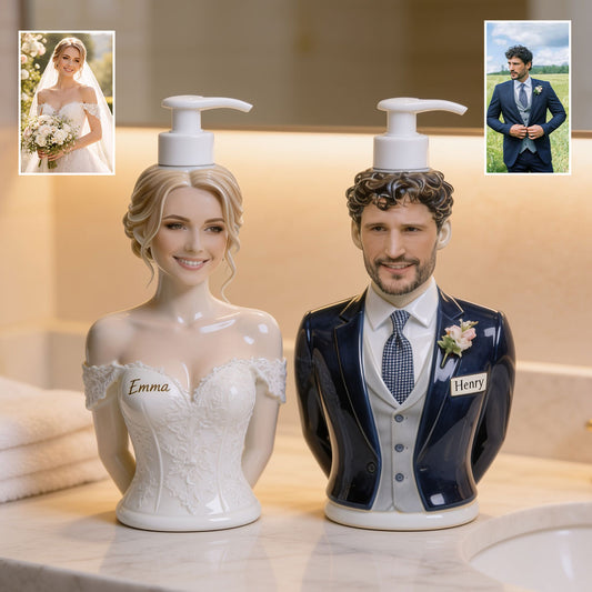 Happily Ever After - Personalisierter Spender für den Hochzeitstag