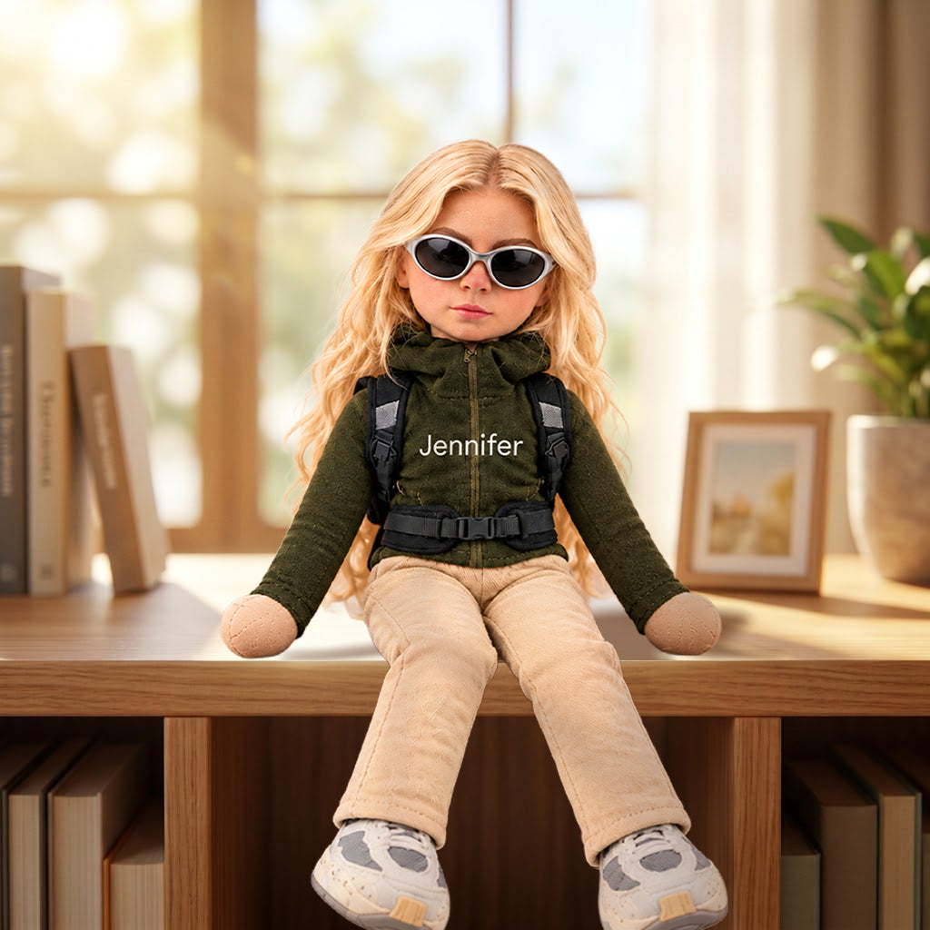 Hiking Expert - Personalized Hiking Posable Plush Doll