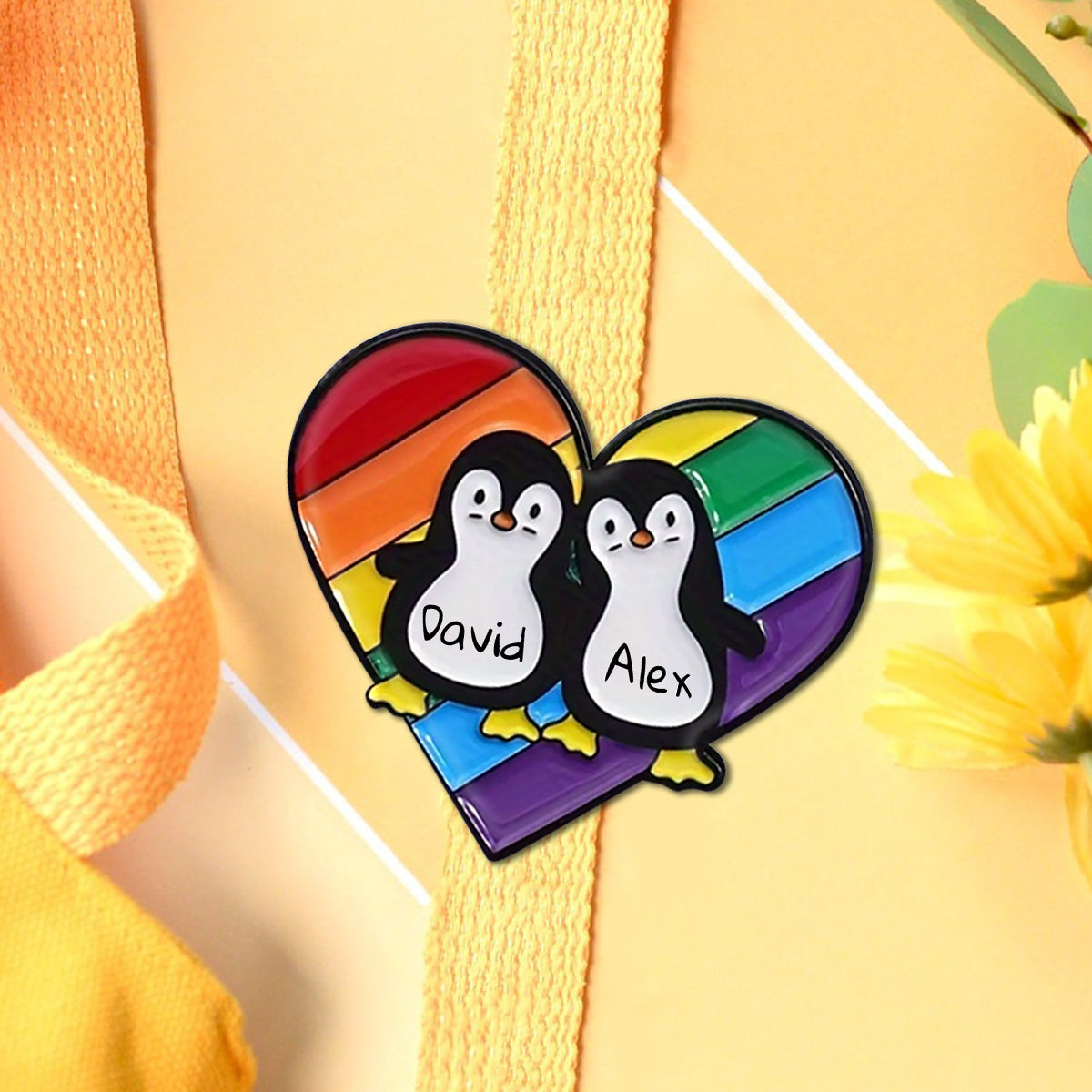Liebe ist Liebe – Personalisierter LGBT-Unterstützungs-Pin