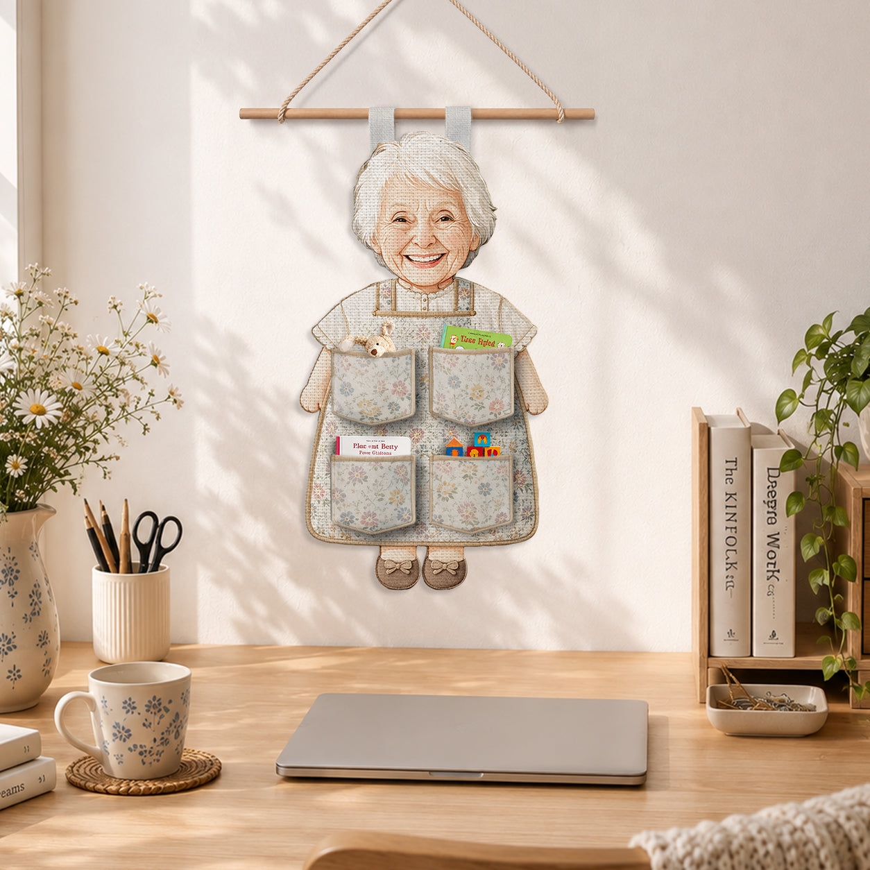 Cooking Lovers, Kitchen Decor - Personalized Cooking Hanging Organizer