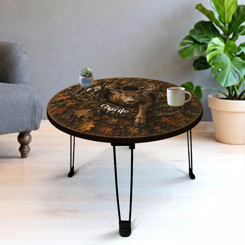 Hunting Lovers Gift - Personalized Hunting Table Custom Shape