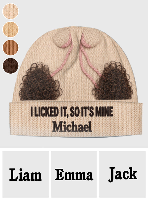 Funny Head Gift Idea - Personalized Father Beanie Hat